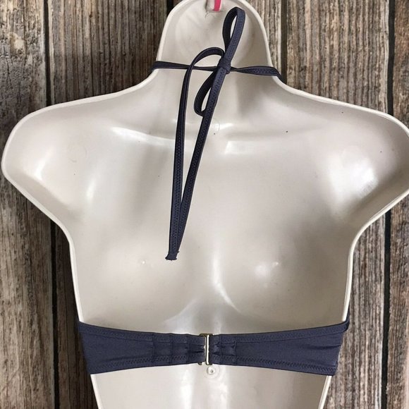 34C Shade & Shore "Dream" NWT Halter Swimsuit Top - Picture 2 of 7